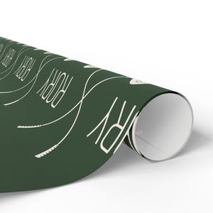 Custom Golf Wrapping Paper with Name Golf Gift Wrap Golf Christmas Gift Wrap Golf Dad Gift for Golf Lover Personalized Golf Gift image 6