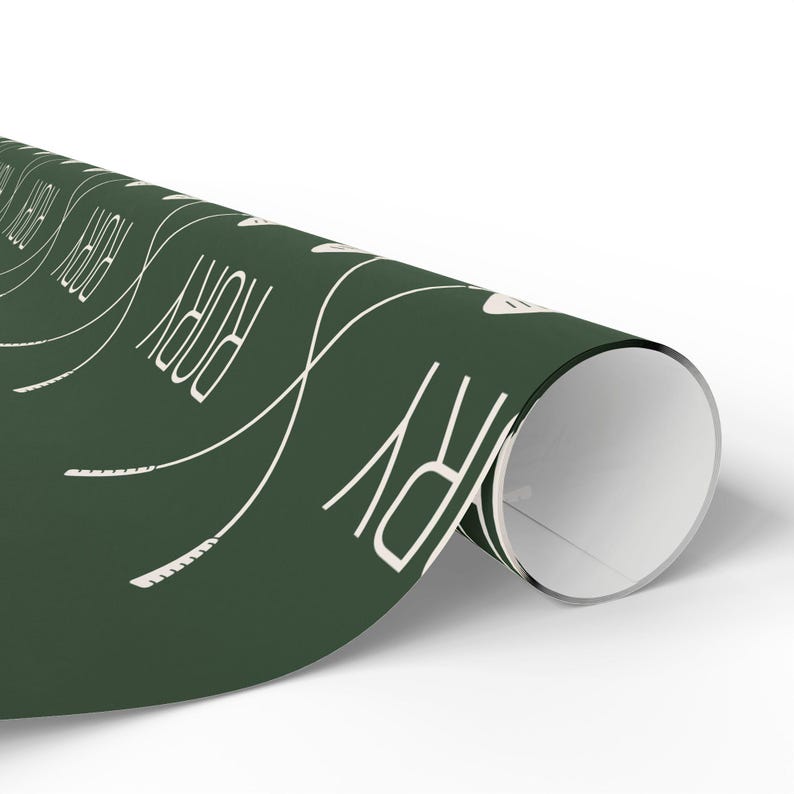 Custom Golf Wrapping Paper with Name Golf Gift Wrap Golf Christmas Gift Wrap Golf Dad Gift for Golf Lover Personalized Golf Gift image 6