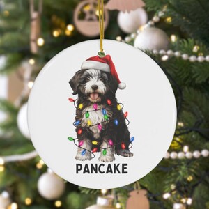 Portuguese Water Dog Ornament Personalized Portuguese Water Dog Christmas Ornament Portuguese Water Dog Gift Portuguese Water Dog Keepsake