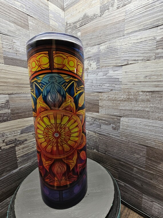 Mandela Style 20oz tumbler custom made coffee cup stainless tumbler