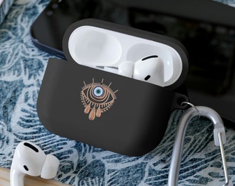 Evil Eye AirPods and AirPods Pro Case Cover, Evil Eye Ear Pod Cover, Evil Eye Cover