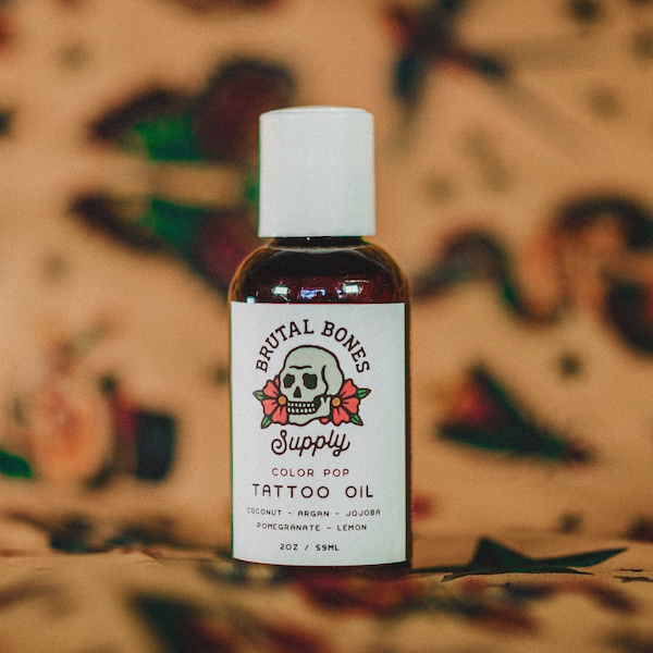 Tattoo Color Oil - Essential - Brighten Your Tattoos The Natural Way!