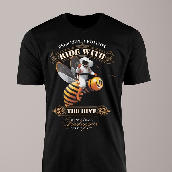 Ride With The Hive, Beekeeper Shirt, Beekeeper Gift, Funny Beekeeper, Beekeeping