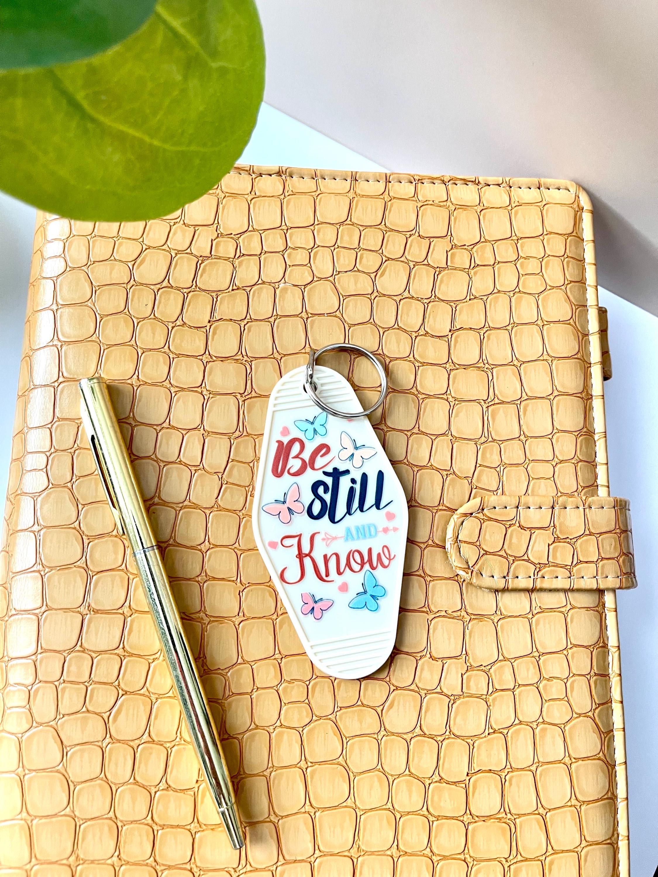 Bible Verse Motel Keychain, Retro Keychain, Retro Hotel Keychain, Gifts for Her, Vintage Keychain, Keychain Gift
