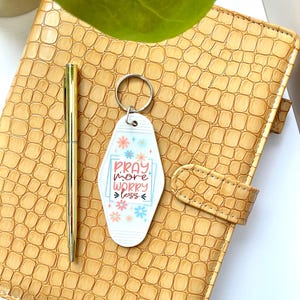 Christian Motel Keychain: Retro Faith Gift