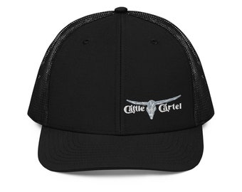 Richardson 112 Cattle Cartel Hat, Small logo offset