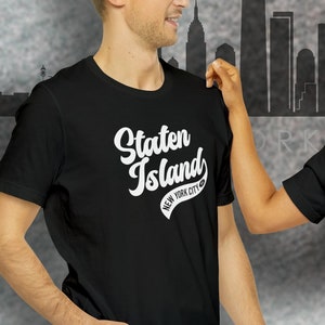 Staten Island Letter Jacket, NYC, New York City, NYC gift, Big Apple gift, staten t-shirt, NYC t-shirt, Manhattan, borough, unique ny gift