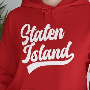 Staten Island Hooded Sweatshirt, NYC, New York City, soft pullover hoodie, NYC pullover, NYC sweatshirt, I love New York, Big Apple, Staten