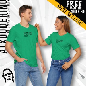 Vintage Green Acres Unisex Tee, Retro TV Show Farm Life Shirt, Short Sleeve T-Shirt, 60&#39;s Classic Show Gift, Funny, Mr Drucker, Ava Gabor