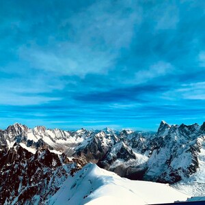 Snowy Mountaintops