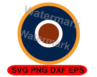 RAF Roundel Type C.1 svg png dxf eps