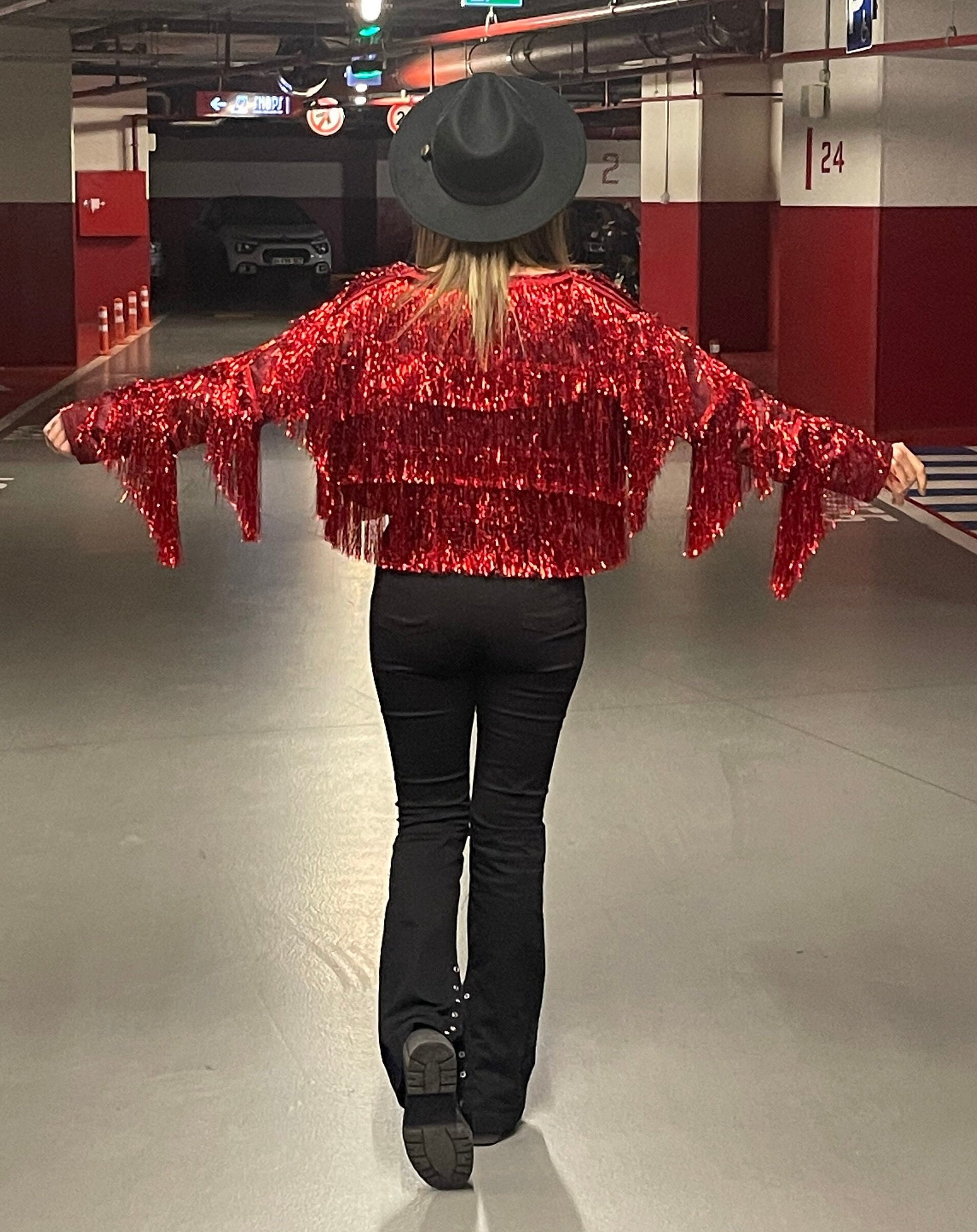 ジャケット・アウター - 80s,90s Slim fringe jacket edie like 80s vintage biker easy rider suede fringe leather hippie
