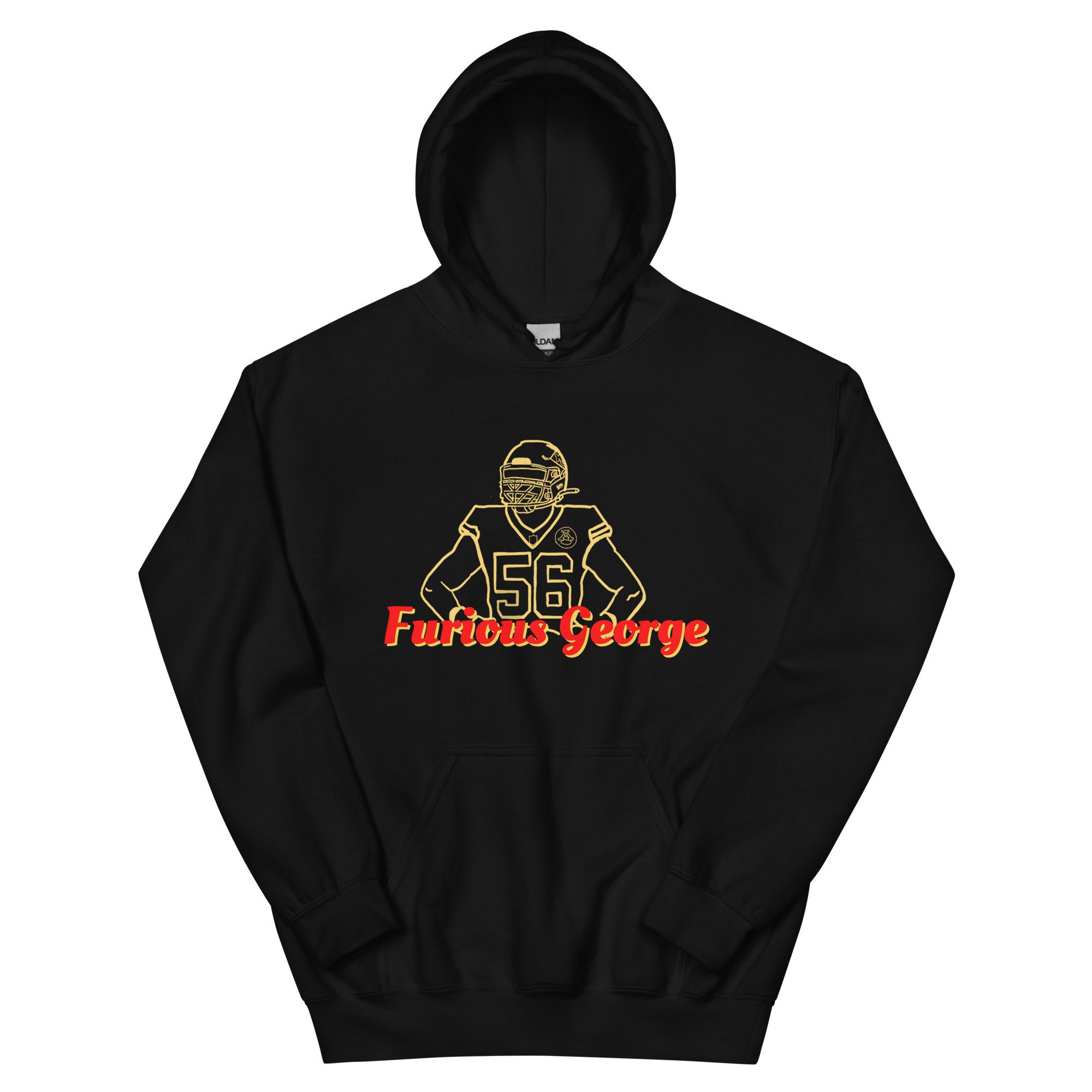 Furious George Karlaftis Kansas City Chiefs Hoodie UK
