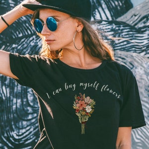 Buy Myself Flowers, Flowers shirt, Miley, Trending Songs Tee, Flowers tshirt, Flowers t-shirt, emotional tops, strong women