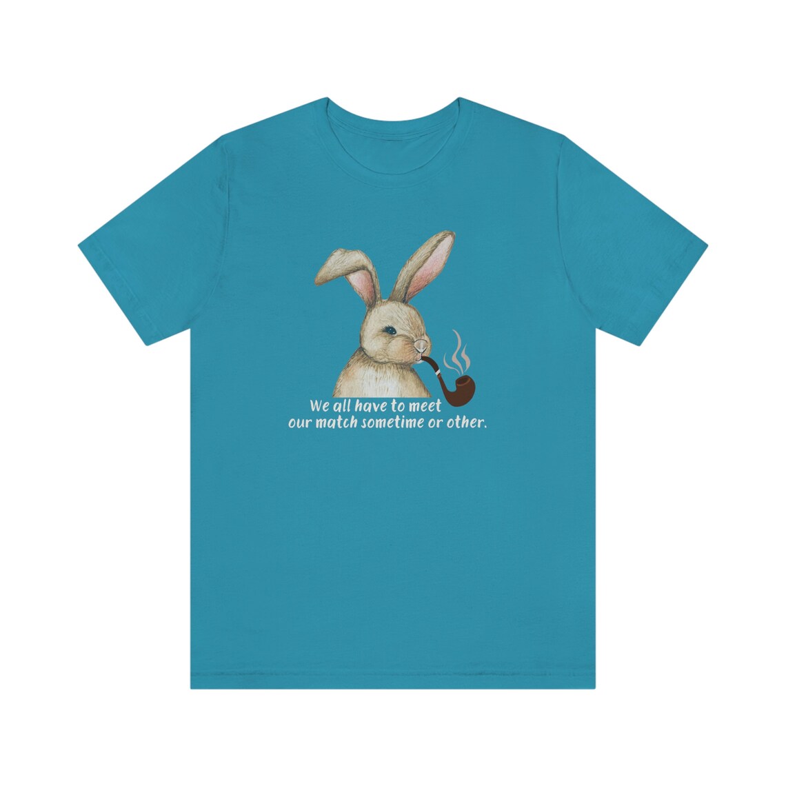Rabbit Shirt, Watership Down, Rabbit With Pipe Shirt, Defiant Tee, Meet ...