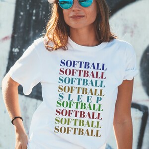 Softball tshirt, fastpitch t-shirt, fastpitch shirts, softball tee, softball gifts, gifts for softball players, softball all day