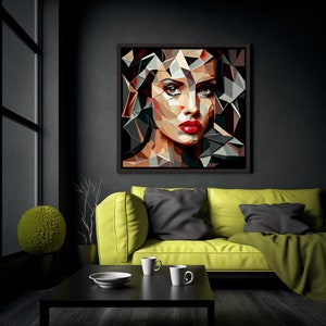 Angelina Jolie Digital Printable Poster Digital Prints Art Print Instant Download Digital Download