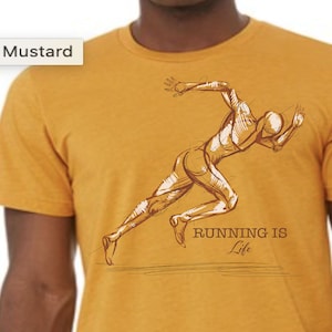 T-shirt de course à pied homme