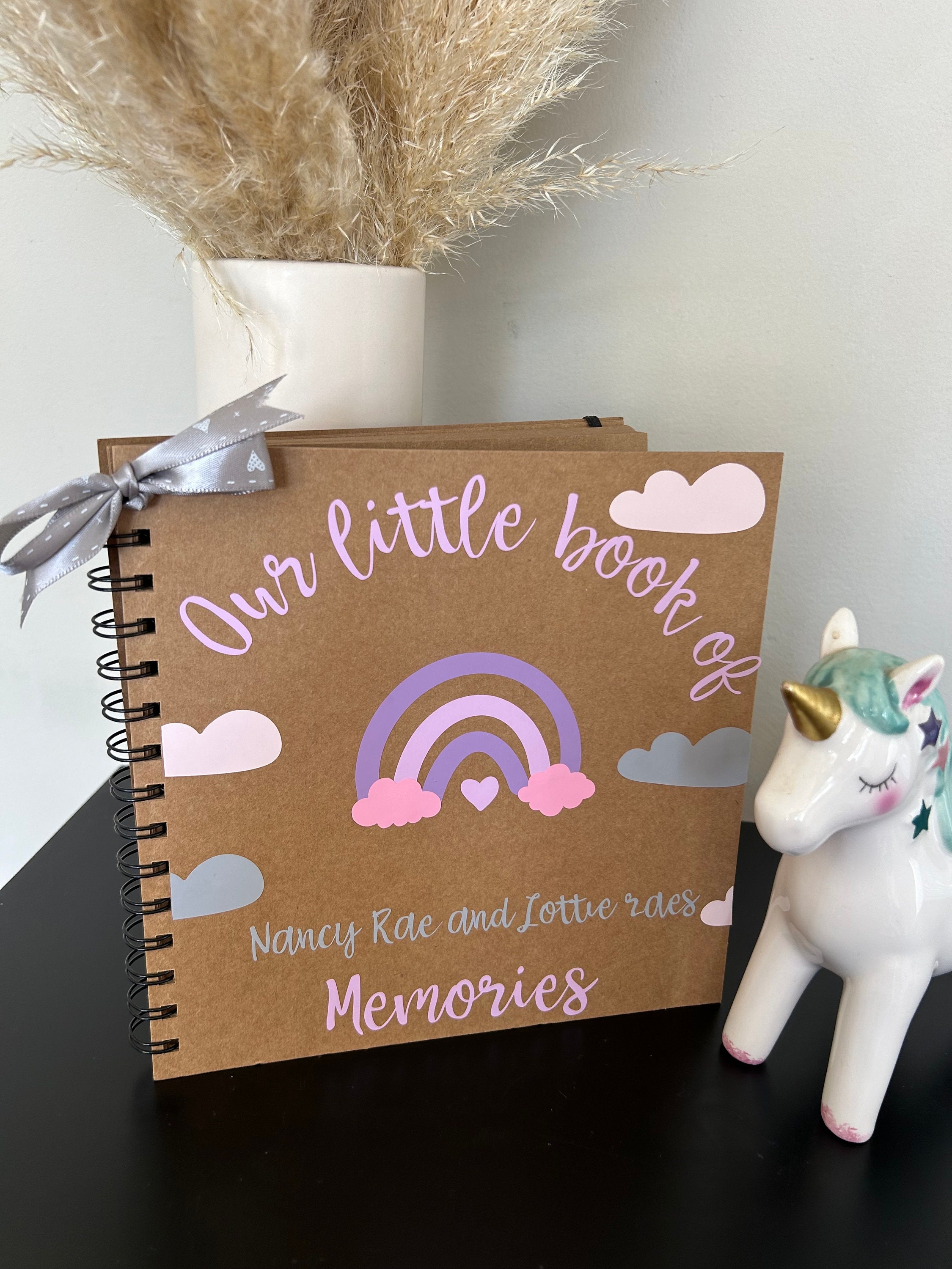 Personalised in Loving Memory keepsake Book Forever in Our - Etsy