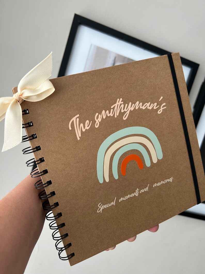 Personalised in Loving Memory keepsake Book Forever in Our - Etsy