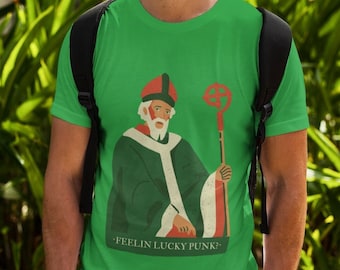 Saint Patrick's Day T-Shirt - Funny St. Pat's Graphic Tee - Green Shirt St. Paddy's Day Gift