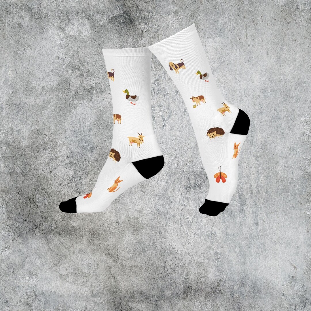 Veterinary Socks Animal Socks Veterinary Technician and Vet Etsy