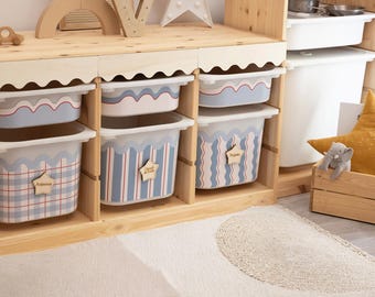 Trofast Trim Molding | Decorative Wood Edge for IKEA Trofast Hack Kids Room