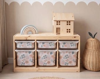 IKEA Trofast Regalsystem Box Stickers | Toy Storage, Peel & Stick Decor