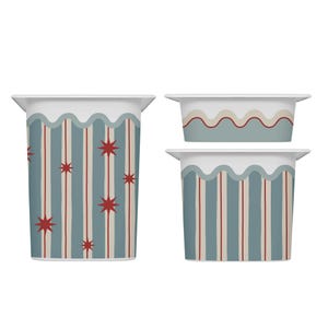 IKEA Trofast Decals, Wave-Edge Vinyl for Storage Boxes