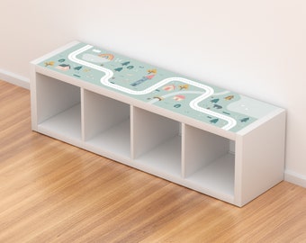 Sticker for Ikea KALLAX Enchanted Forest - Furniture decal for Playroom Storage
