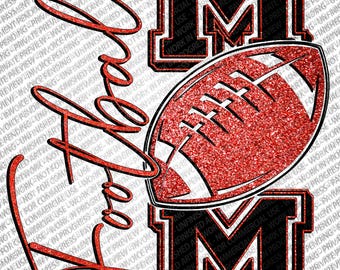 Football Mom Shirt PNG, Game Day Design (Digital Download)