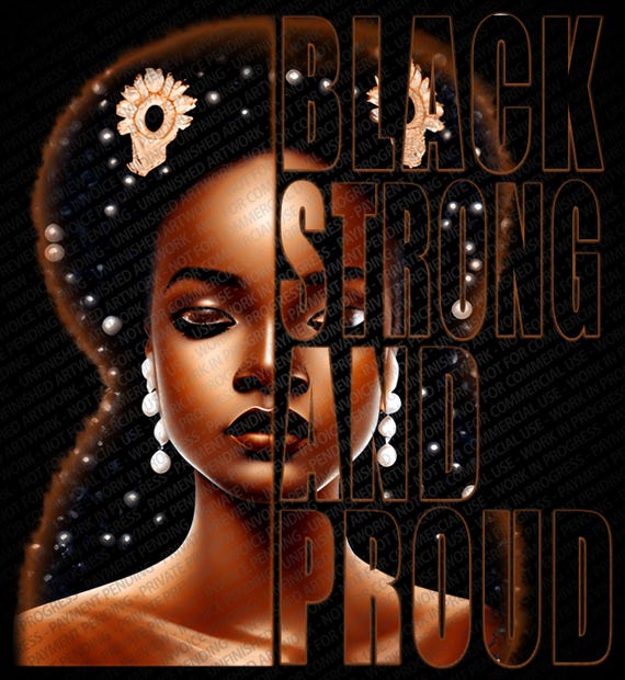 Black Queen Juneteenth PNG, Afro Women, Black History (400 DPI)