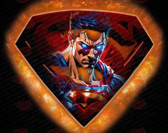 Super Hero Symbol Design ,Super man , Png design, sublimation ,Dtf