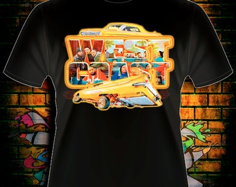 T-shirt Run West Coast - Hip Hop Rap East Westcoast Oldschool - Absenda Uomo