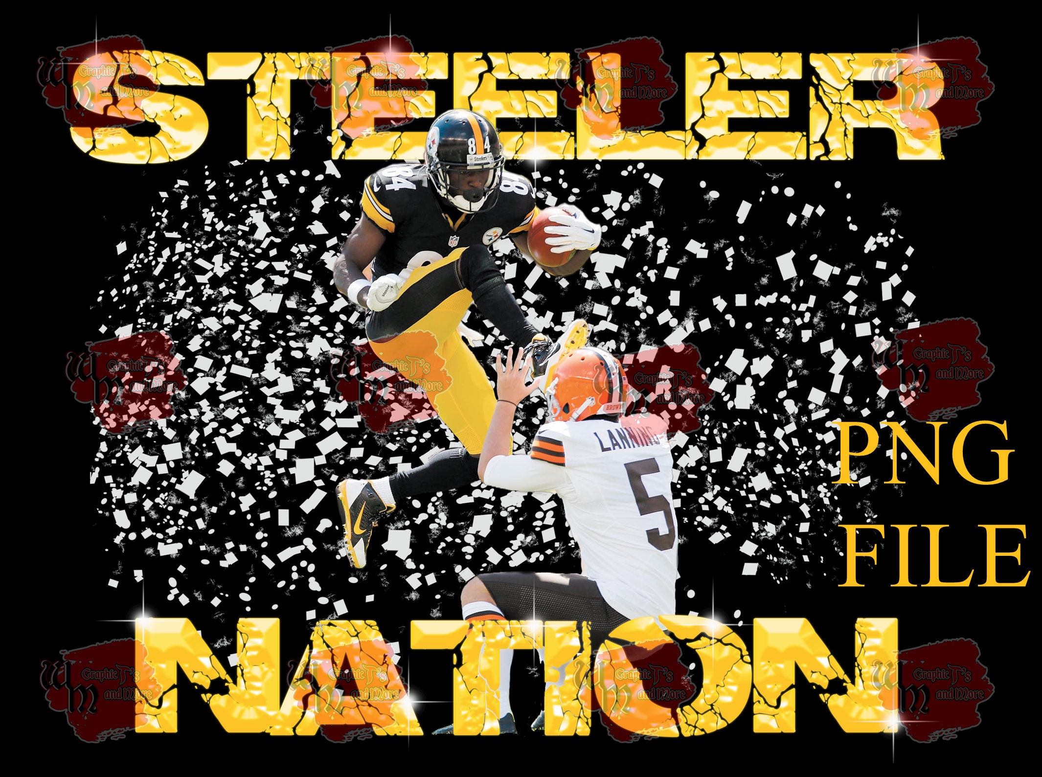football team png transparent design, sport team design for black t shirts and more. I