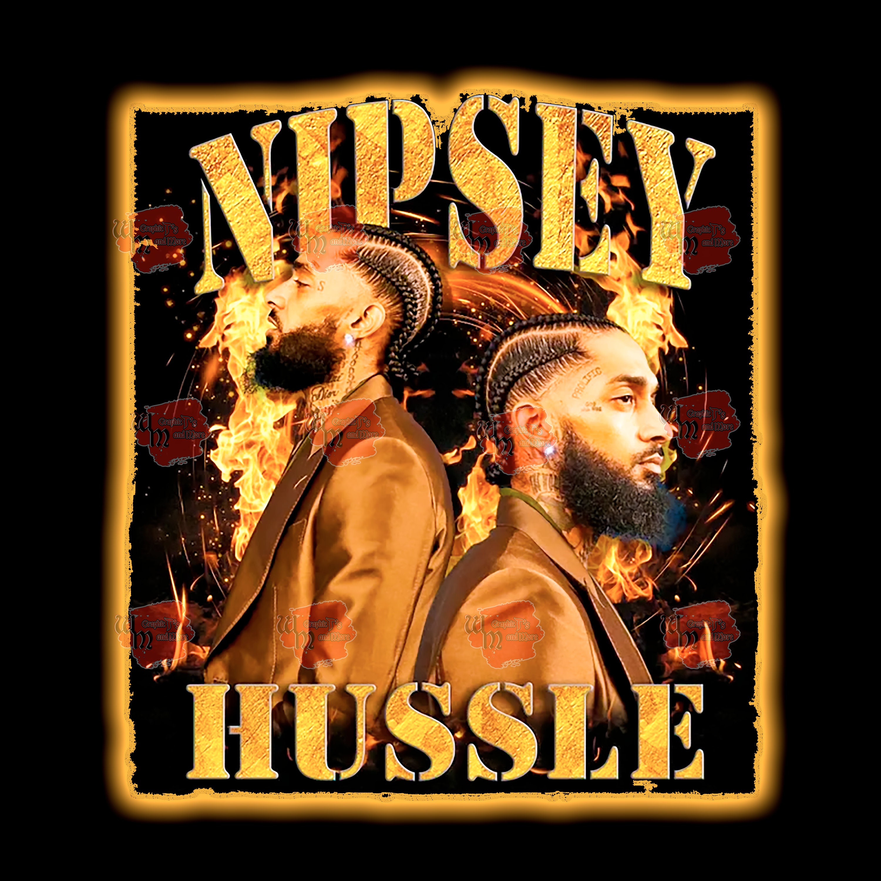 FANFF Nipsey Hussle Wallpaper Hd Poster Decorative Painting Canvas
