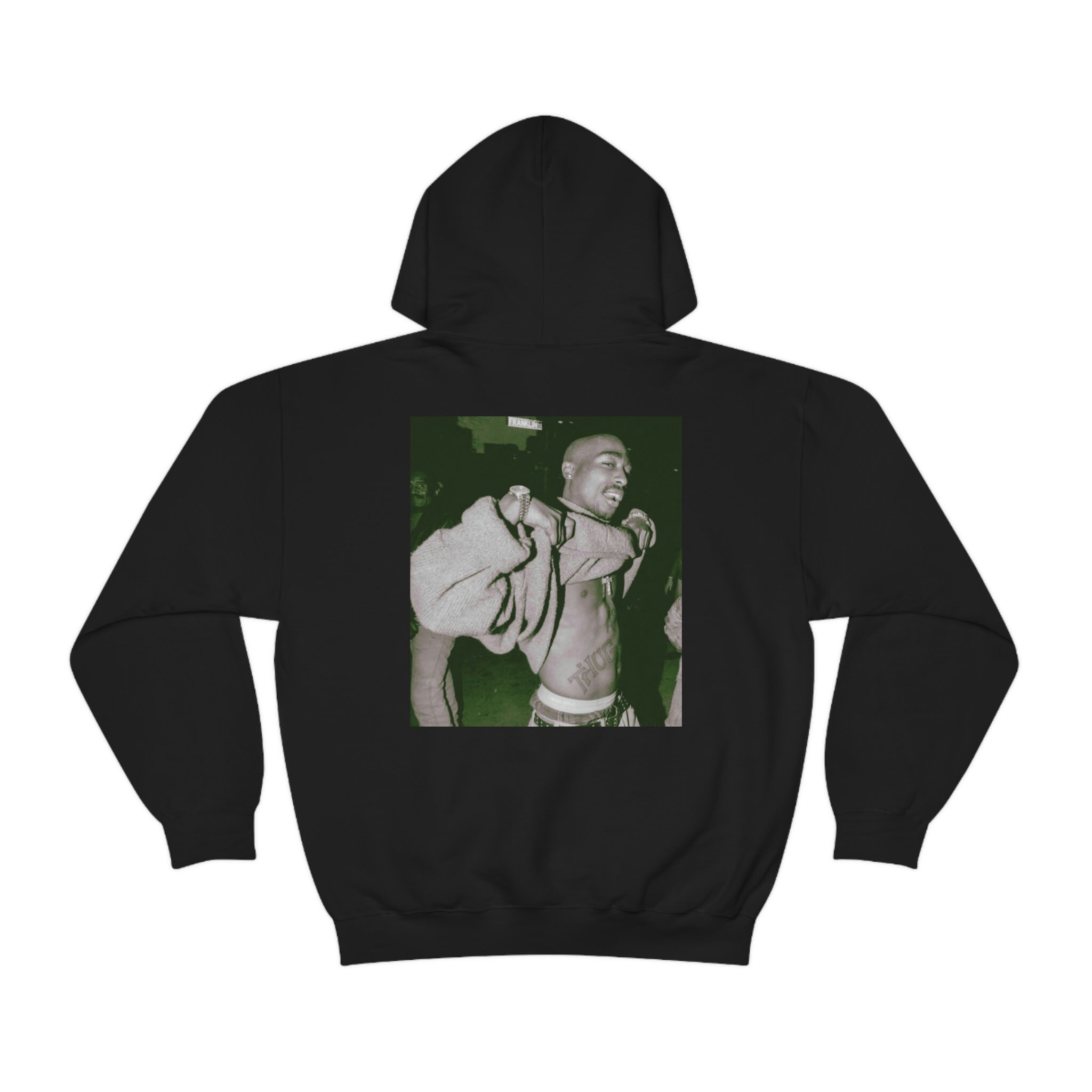 Tupac - LA Skyline Hoodie/trui - Wit | Attitude Holland