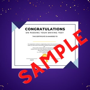 Pass certificate, driving test, congratulations, new driver, sarcastic , driving test pass certificate, driving test