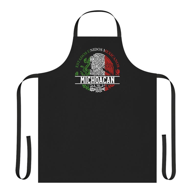 Michoacán Mexican Grilling Apron Fathers Day BBQ Gifts Cholo The Boss Gift for Dad BBQ Apron Gift for him Grilling Spanish Mexican Chola image 5