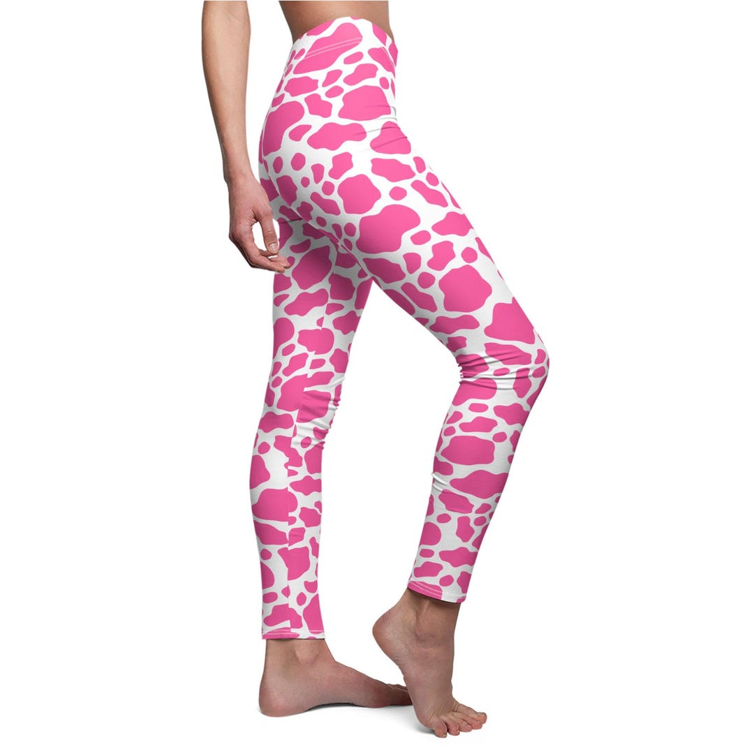 Cow Farm Pattern Print Pattern Women Leggings
