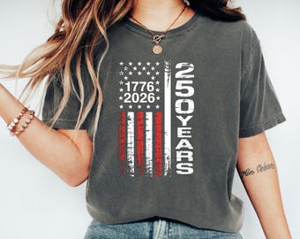 独立記念日Tシャツ、アメリカスウェットシャツ、USAパーカー、250周年記念、愛国心、1776-2026、アメリカ国旗アパレル