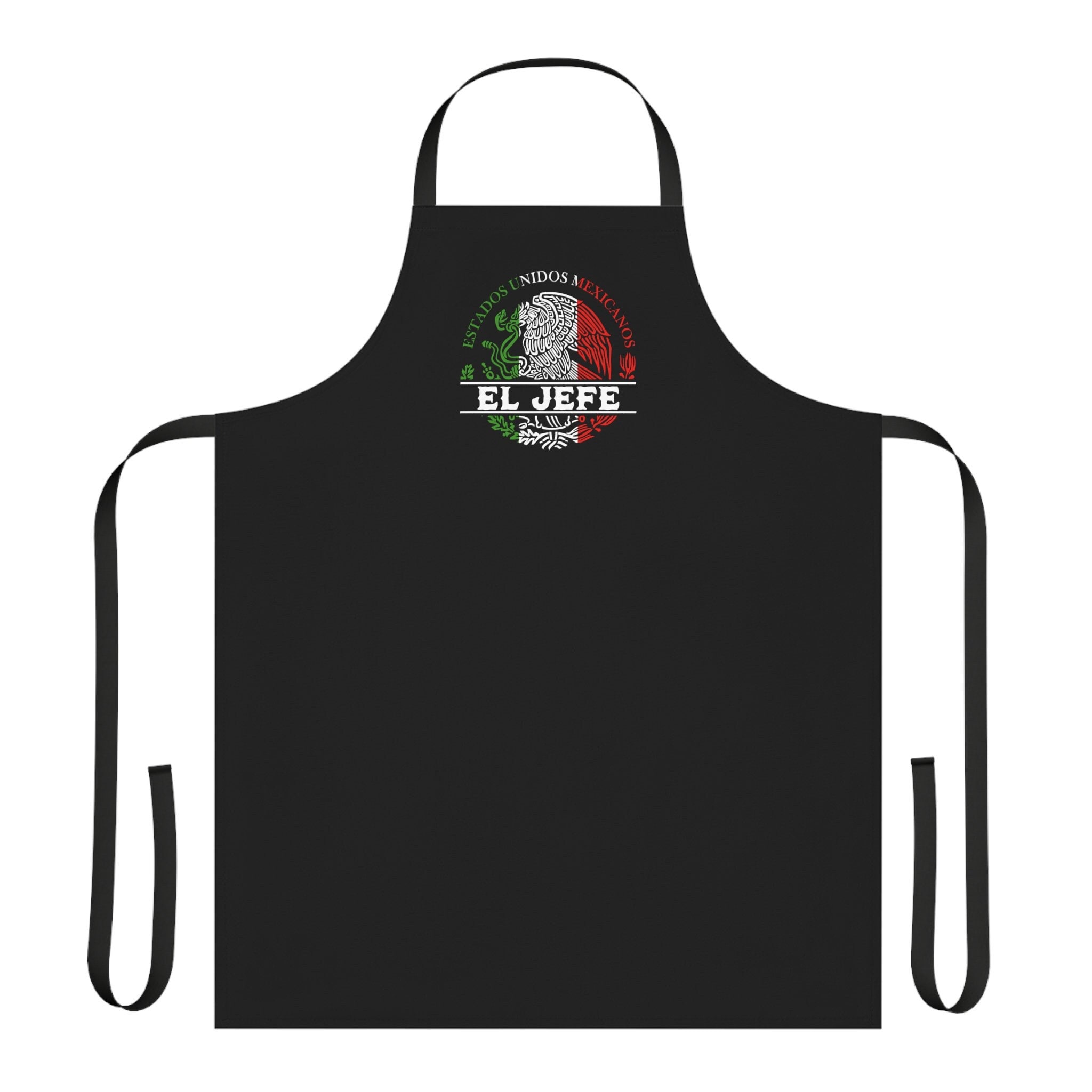 El Jefe is Grilling Apron Fathers Day BBQ Gifts Cholo the Boss Gift for