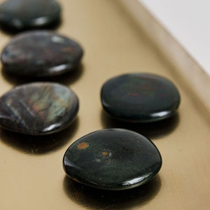 Blood Stone Palm Stone