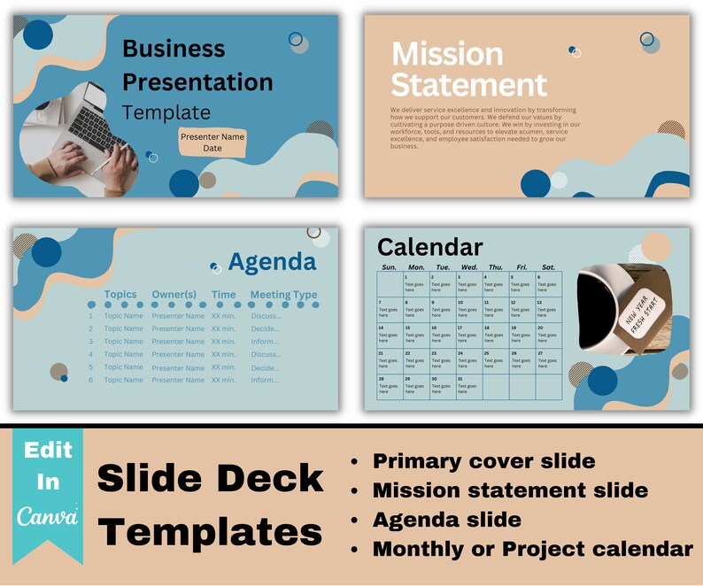 15 Slide Deck Templates Presentation Template Pitch Deck Presentation