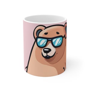 Cool bear Ceramic Mug 11oz