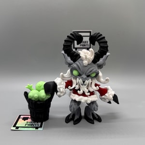 Creepmas Krampus Christmas | Articulated | Glow in the Dark