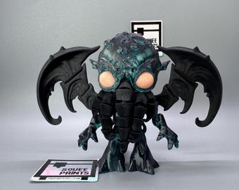 Cthulhu | Articulated | 3D Print | Glow in the Dark
