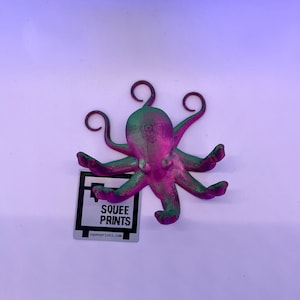 Fucktopus Prank Gift Middle Finger Octopus Desk Companion image 8