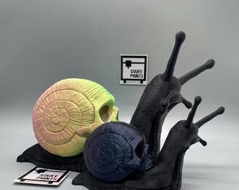 Death Snail with Skull Shell | 3D Printed