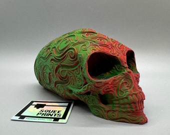 Alien Skull Deluxe | 3D Printed | Extraterrestrial